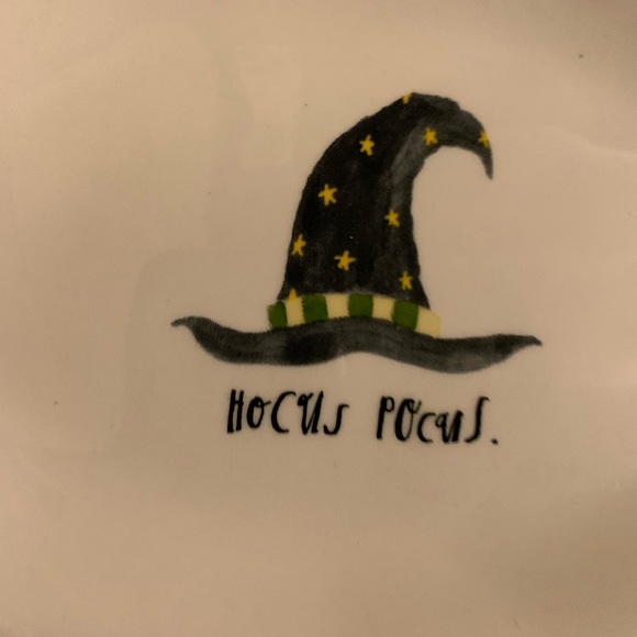 New Rae Dunn Artisan Collection Halloween 🎃 Theme 5pc Plate Set - Picture 4 of 15